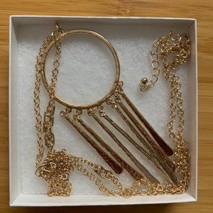 Romolo Fringe Pendant Necklace